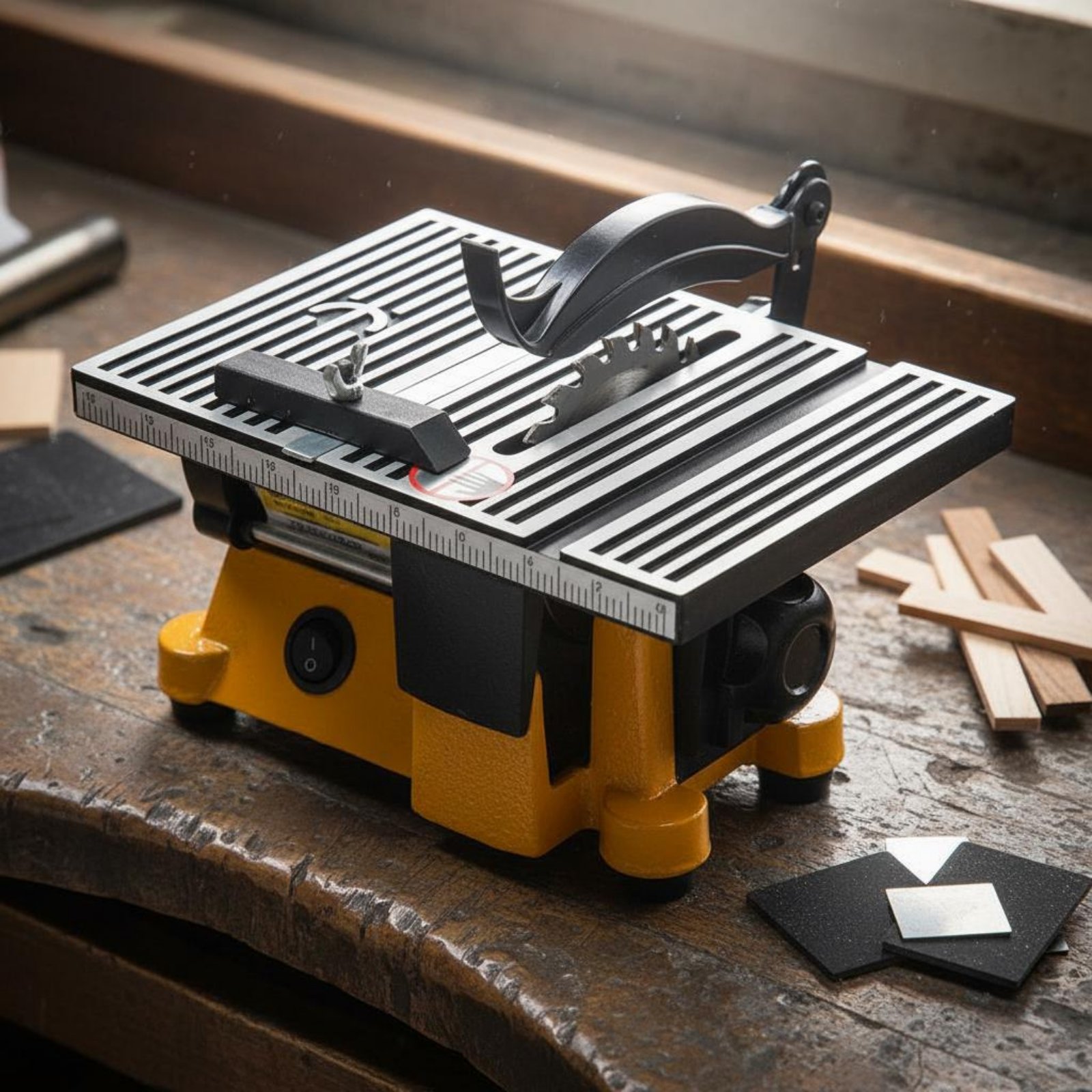 Gergaji Meja Mini Portabel Mes - Workshop Cutting Tools ulasan dan harga